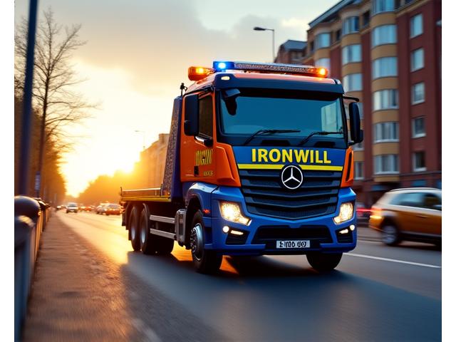 IronWill Recovery emergency vehicle responding to breakdown in Bristol