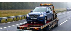 Collision vehicle removal on M4 near Bristol