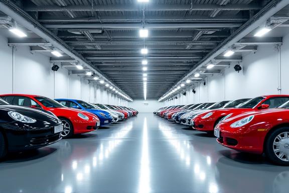 Secure monitored vehicle storage facility in Bristol